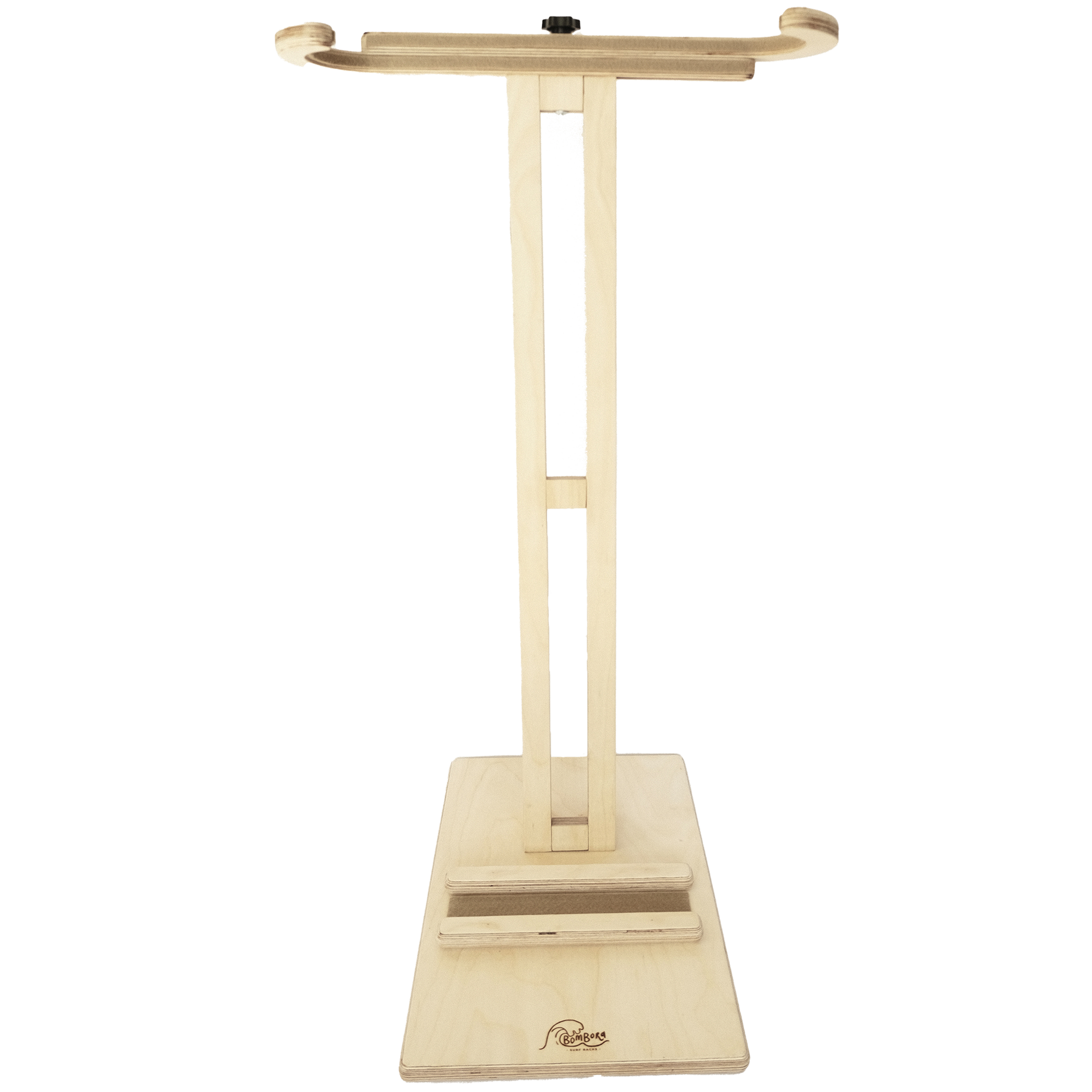 Stand up surfboard display stand